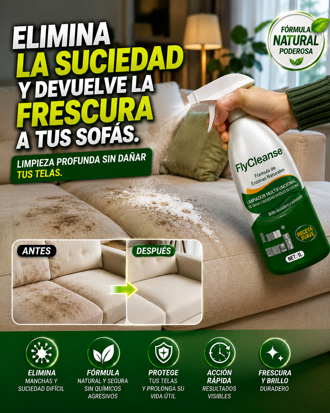 BRILLOMAX - Limpiador de Cocina
