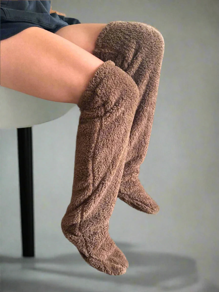 "Soft, Stylish, and Snug: Your Go-To Cozy Socks!"