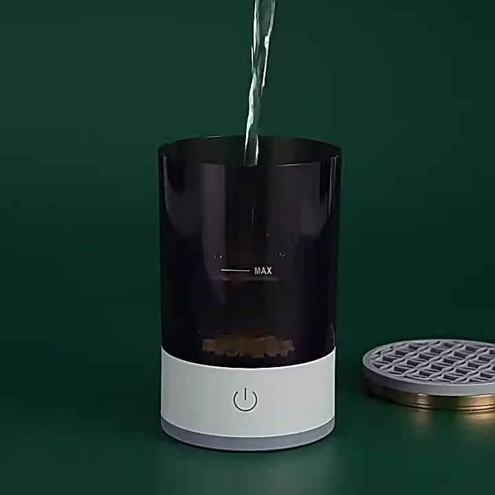 Electric brush cleaner