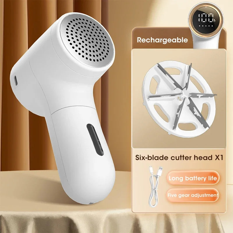 Electric Rechargeable Lint Remover & Trimmer