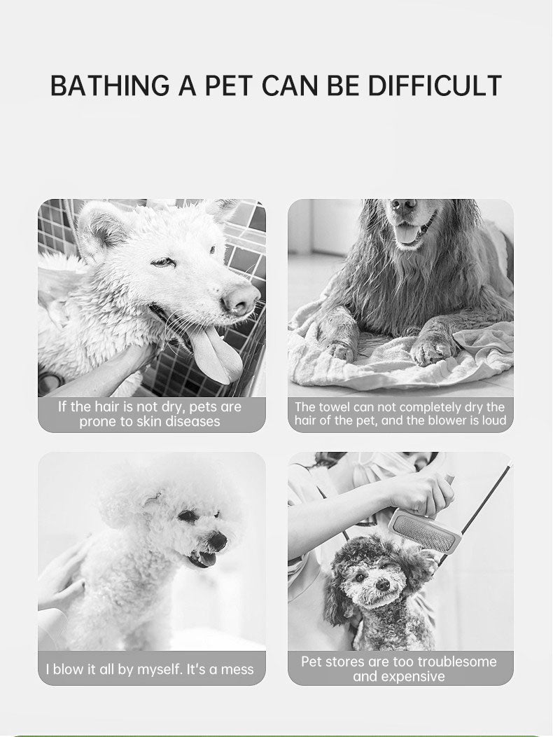 Smart Pet Hair Dryer, Grooming Hairdressing For Dogs, Cats and Bunnies