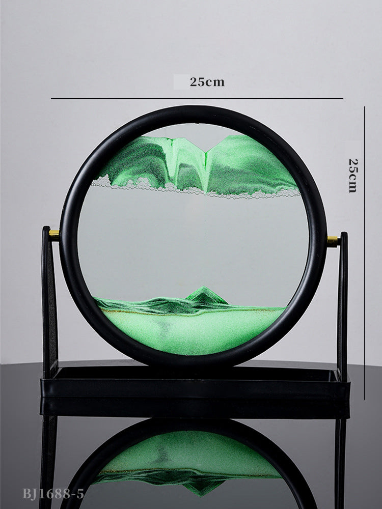 Glass Quicksand Painting