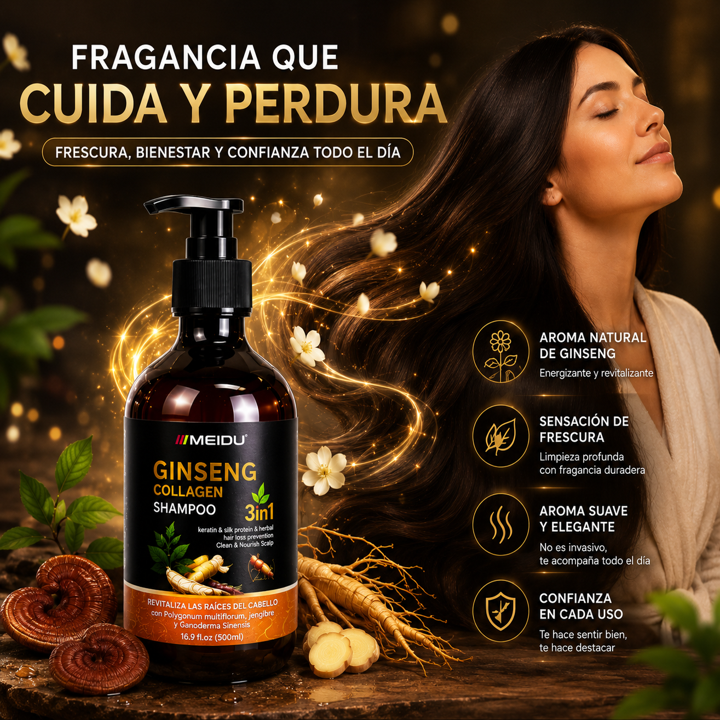 GINSENG PRO - Shampoo 3 EN 1